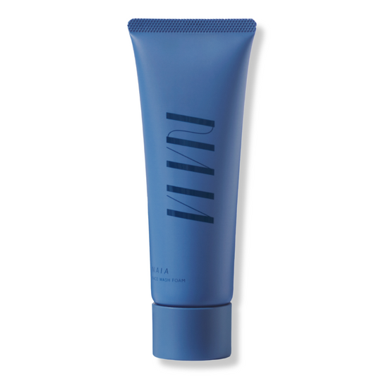 MOIST FACE WASH FOAM KIKU SUMI & SAKE KASU <br>Reminalisierender & perfektionierender Gesichtsreiniger mit Sake Ferment, Hiba-Aktivkohle & aufbauendem Lipidkomplex