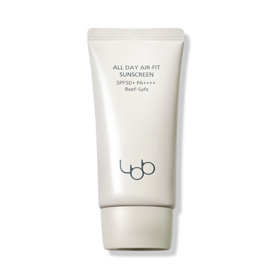 AIR FIT SUNSCREEN SPF50+/PA++++ <br> Beruhigender hypoallergener Sonnenschutz mit Ceramiden & exklusiven Wurzelextrakten (patentierte Air-Fit Textur für einen maximalen Tragekomfort)
