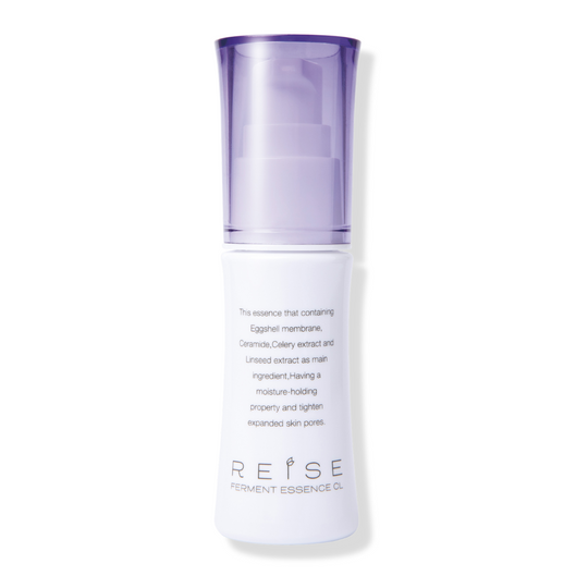 REPAIRING FERMENTED ESSENCE <br>Straffendes Serumkonzentrat mit patentiertem Lifting-Komplex aus Boswellin und Eierschalenmembran, 3-Ceramid-Komplex & Ferment aus Goji Beeren Stammzellen