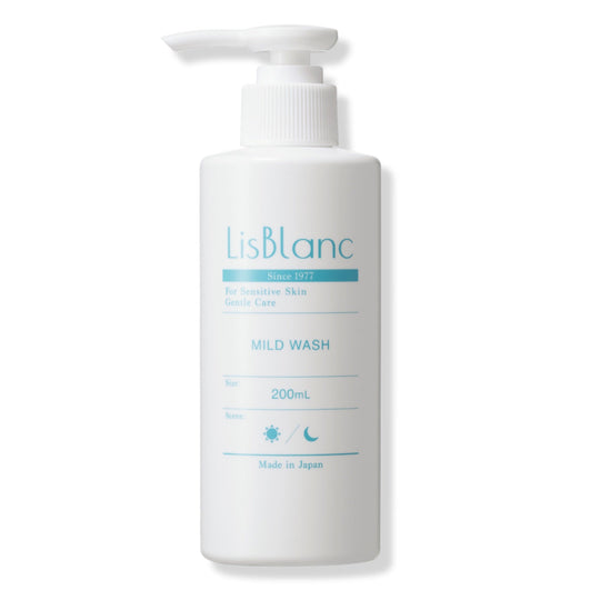 MILD WASH | Anti-Aging Gesichtsreiniger mit 3 Arten von pflanzlichem Retinol, Multi-Ceramide & Phytosterolen (sensible, gereizte, unruhige und/oder Rosacea Haut)