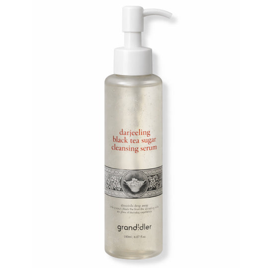 DARJEELING BLACK TEA SUGAR CLEANSING SERUM | Beruhigendes Anti-Aging Reinigungsserum mit bioaktivem Darjeeling-Tee Ferment