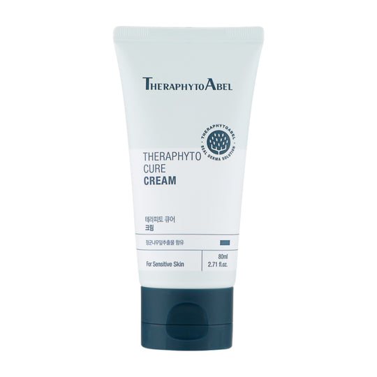 THERAPHYTO CURE CREAM | Reparierende 24H Stunden Gesichtspflege mit patentiertem S-enGlycogen™ Wirkstoffkomplex (geschädigte / trockene / Rosacea Haut)