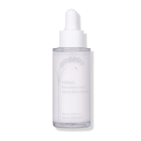 RICE PROTEIN SERUM | Hautfestigendes & beruhigendes Serumkonzentrat mit patentiertem Wirkstoffkomplex aus Gochang-Reisferment, 4 Proteinen & Multi-Ceramide