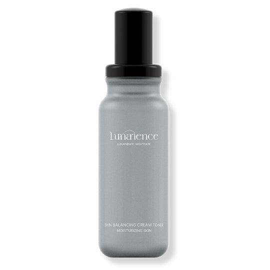 SKIN BALANCING CREAM TONER | Multiaktiver Anti-Aging Cream-Toner für die Nacht mit patentiertem Luna-17™ Wirkstoffkomplex (Feuchtigkeit, Festigkeit und Faltenreduktion)