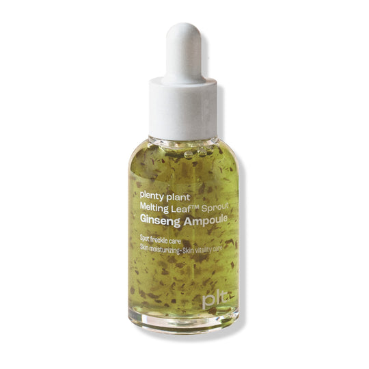 MELTING LEAF™ SPROUT GINSENG AMPOULE | Anti-Aging Ampoule-Serum mit Ginsenosiden, 4 Peptiden & 5% Niacinamid