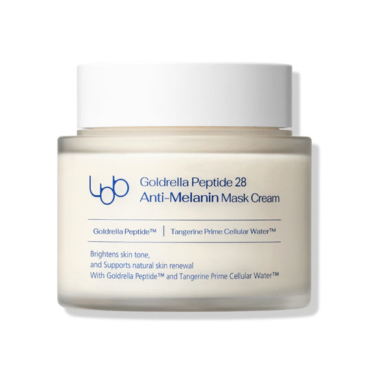 ANTI-MELANIN MASK CREAM | Straffende Brightening Ovenight Maske mit Wachstumsfaktoren, pflanzlichen Stammzellen & Algenprotein (Vorteilsgröße)