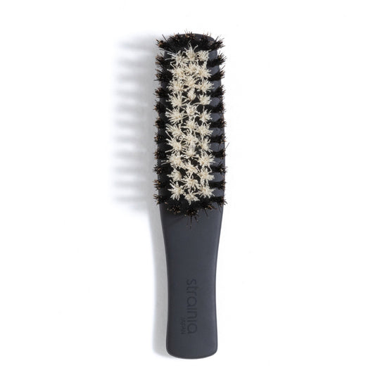 SILK CARE BRUSH | Handgefertigte japanische glättende & pflegende Haarbürste mit 100% reiner Seide