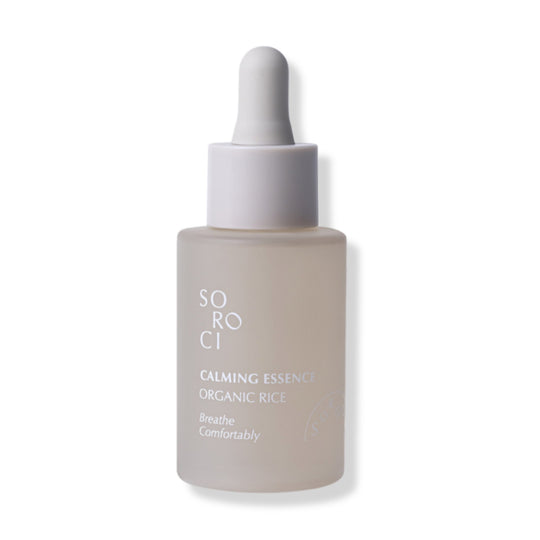 CALMING ESSENCE | Ölfreie, ausgleichende Essenz mit NMF Komplex & Fermenten aus Grünem Tee für sensibilisierte / feuchtigkeitsarme Haut