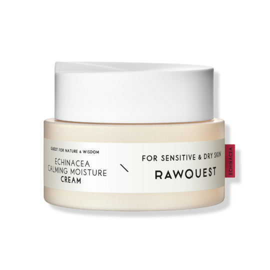ECHINACEA CALMING MOISTURE CREAM | Aufbauende 24H Gesichtspflege mit Echinacea, Panthenol & patentiertem Hydrocell-QS™ Wirkstoffkomplex (reife / sehr trockene / dünne Haut)