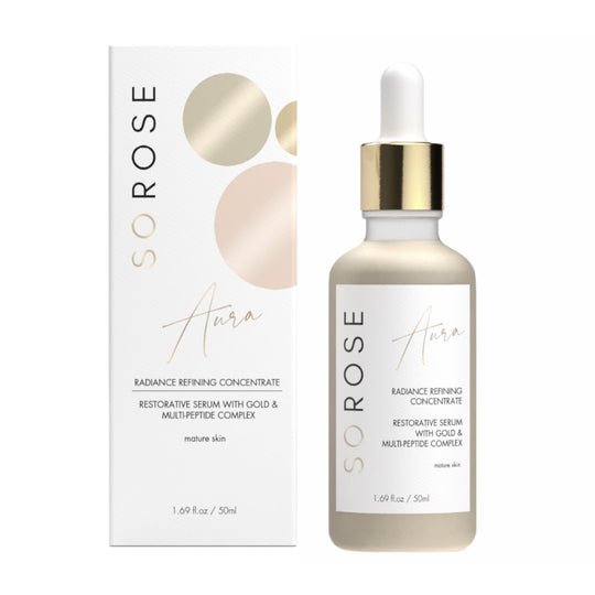 RADIANCE REFINING CONCENTRATE | Anti-Aging Serumkonzentrat mit 24K Gold, Retinoiden, Kupferpeptiden & pflanzlichem Kollagen