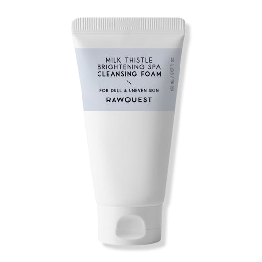 MILK THISTLE BRIGHTENING SPA CLEANSING FOAM | Porenverfeinernder Reinigungsschaum mit Bambus, Tonerde & Mariendistel (schnell nachölende / unebenmäßige / unreine Haut)