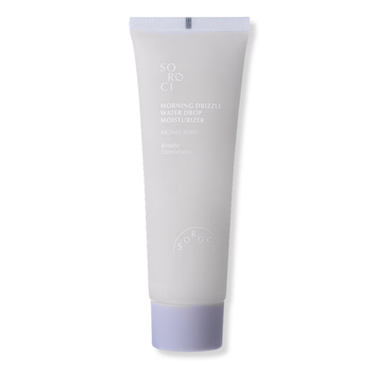 MORNING DRIZZLE WATERDROP MOISTURIZER | Ölfreie, ausgleichende 24H Gesichtspflege mit Reisferment, Squalan, Kollagen & 3-Beeren-Komplex (sensibilisierte / feuchtigkeitsarme Haut)