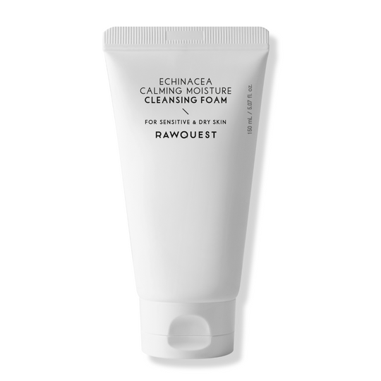ECHINACEA CALMING MOISTURE CLEANSING FOAM <br> Hypoallergener Reinigungsschaum mit Echinacea, Aminosäuren & patentiertem Hydrocell-QS™ Wirkstoffkomplex (reife / trockene / sensible Haut)