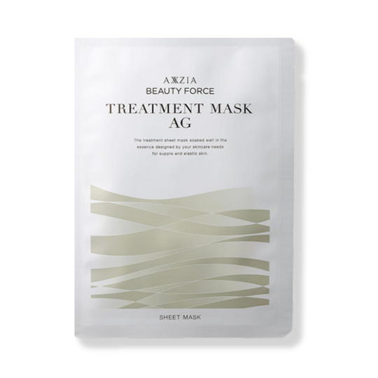 BEAUTY FORCE TREATMENT MASK AG <br>Hautfestigende Tuchmaske mit pflanzlichem Retinol, Multi-Peptiden & Extrakt aus Rotem Kaviar