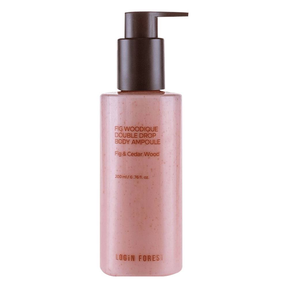 DOUBLE DROP BODY AMPOULE <br> Perfektionierendes Ampoule-Körperserum mit Hibiskusblütenextrakt & Squalan (Feige, Tuberose & Amber Duft)-Shishi Cherie