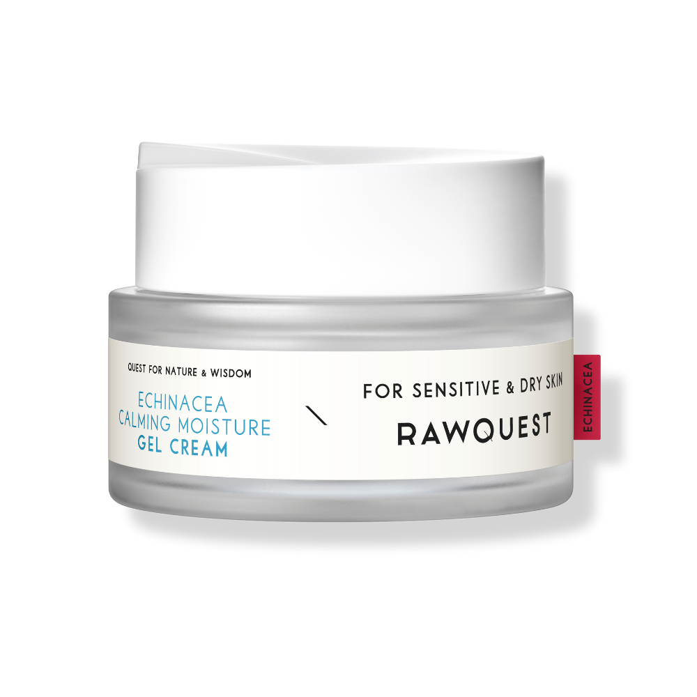 ECHINACEA CALMING MOISTURE GEL CREAM <br>Aufpolsternde 24H Gesichtspflege mit Echinacea, Multi-Hyaluron & patentiertem Hydrocell-QS™ Wirkstoffkomplex (reife / feuchtigkeitsarme / empfindliche Haut)-Shishi Cherie