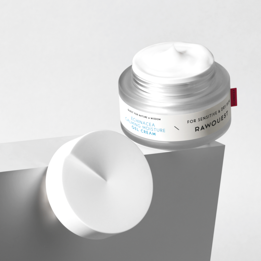 ECHINACEA CALMING MOISTURE GEL CREAM <br>Aufpolsternde 24H Gesichtspflege mit Echinacea, Multi-Hyaluron & patentiertem Hydrocell-QS™ Wirkstoffkomplex (reife / feuchtigkeitsarme / empfindliche Haut)-Shishi Cherie