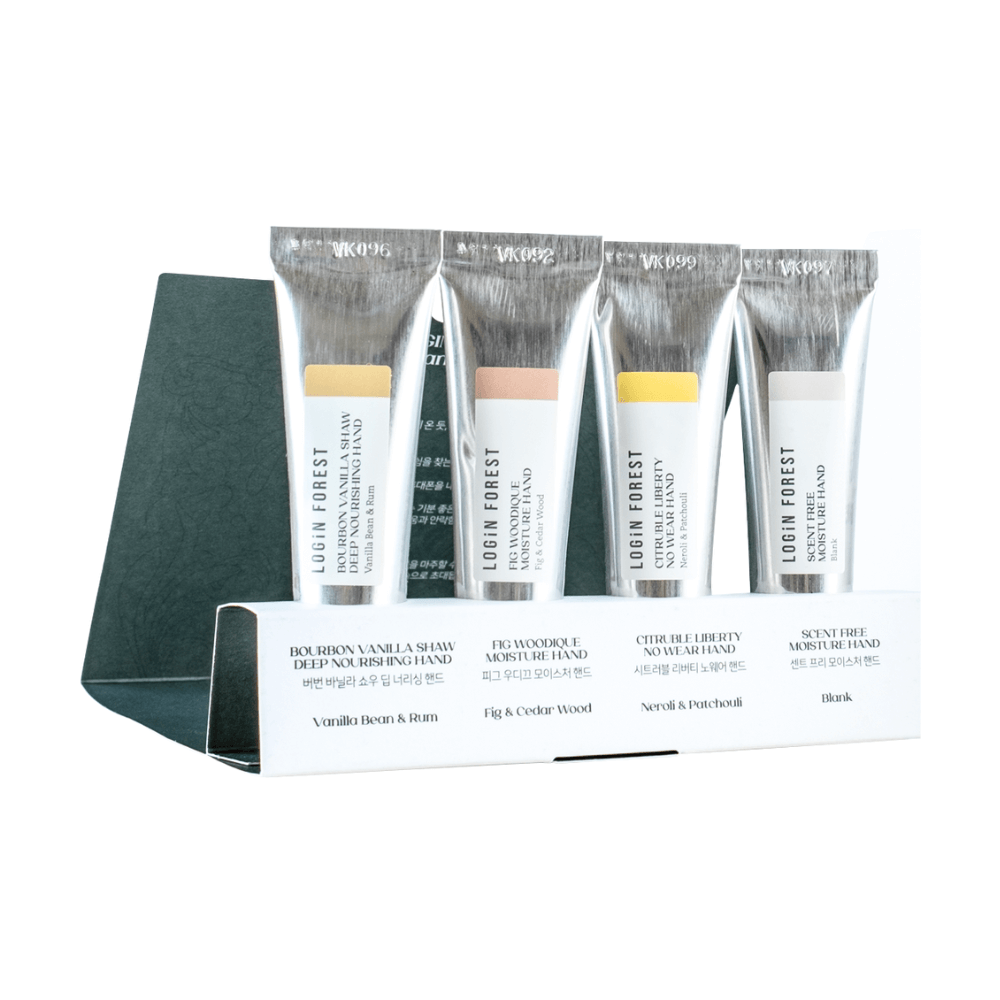 HAND CARE MINI SET <br>Intensiv pflegende Handcreme mit Bakuchiol, Hyaluronsäure & pflanzlichen Proteinen (4 Duftrichtungen)-Shishi Cherie