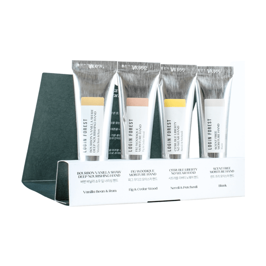 HAND CARE MINI SET <br>Intensiv pflegende Handcreme mit Bakuchiol, Hyaluronsäure & pflanzlichen Proteinen (4 Duftrichtungen)