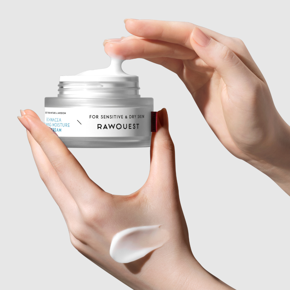 ECHINACEA CALMING MOISTURE GEL CREAM <br>Aufpolsternde 24H Gesichtspflege mit Echinacea, Multi-Hyaluron & patentiertem Hydrocell-QS™ Wirkstoffkomplex (reife / feuchtigkeitsarme / empfindliche Haut)-Shishi Cherie