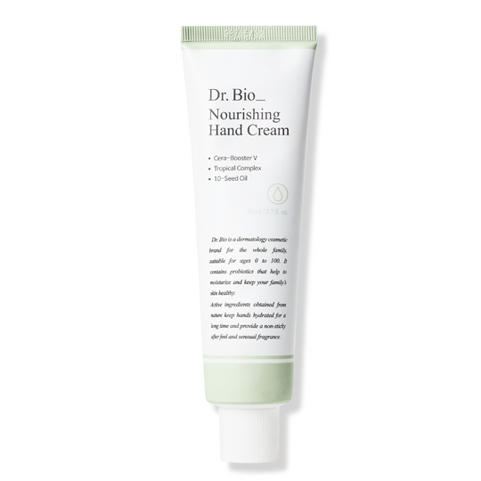 NOURISHING HAND CREAM <br>Probiotische Handpflege mit patentiertem DermaBiome™ Komplex, Biotin & Fruchenzymen (intensive Pflege & Glättung für Tag & Nacht)