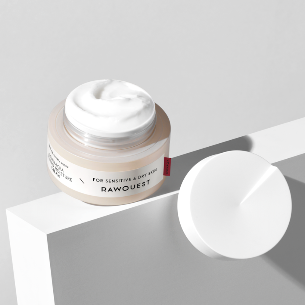 ECHINACEA CALMING MOISTURE CREAM <br> Aufbauende 24H Gesichtspflege mit Echinacea, Panthenol & patentiertem Hydrocell-QS™ Wirkstoffkomplex (reife / sehr trockene / dünne Haut)-Shishi Cherie