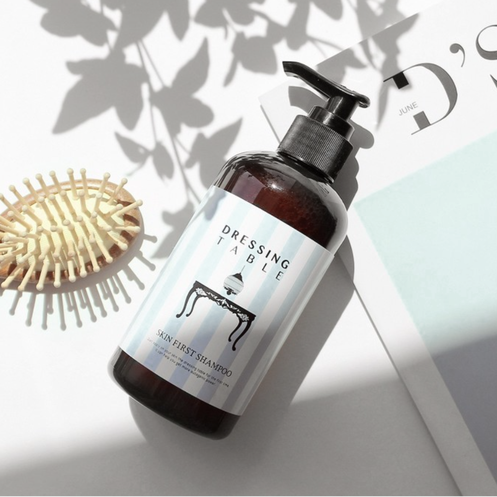 SKIN-FIRST SHAMPOO <br>Mildes Detox & Volumen Shampoo mit Keratin, Löwenzahn & Rosmarinöl-Shishi Cherie