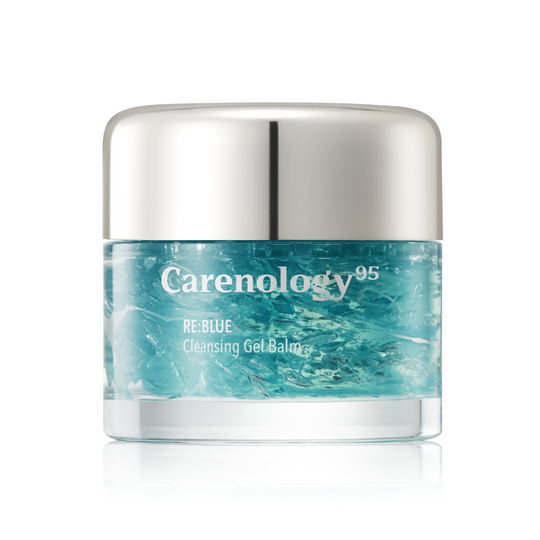 RE:BLUE CLEANSING GEL BALM<br> Tiefenreinigender & intensiv pflegender Gel-Reinigungsbalsam mit Phyto-Squalan und fermentiertem Kamelienöl (100% frei von Tensiden)