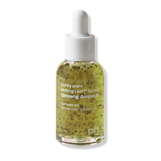 MELTING LEAF™ SPROUT GINSENG AMPOULE <br>Anti-Aging Ampoule-Serum mit Ginsenosiden, 4 Peptiden & 5% Niacinamid