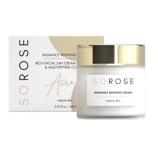 RADIANCE REFINING CREAM <br>Anti-Aging Gesichtspflege mit 24K Gold, Kupferpeptiden, Tripeptid-38 & Phospholipiden