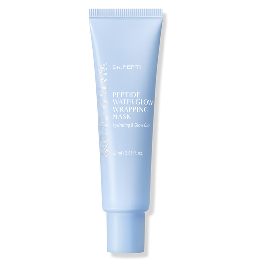 PEPTIDE WATER GLOW WRAPPING MASK <br>Professionelle Lifting & Glow Maske mit 14-fach Peptidkomplex, niedermolekularem Kollagen & Oligo-Hyaluronsäure (Wrapping-Textur ohne Auswaschen)