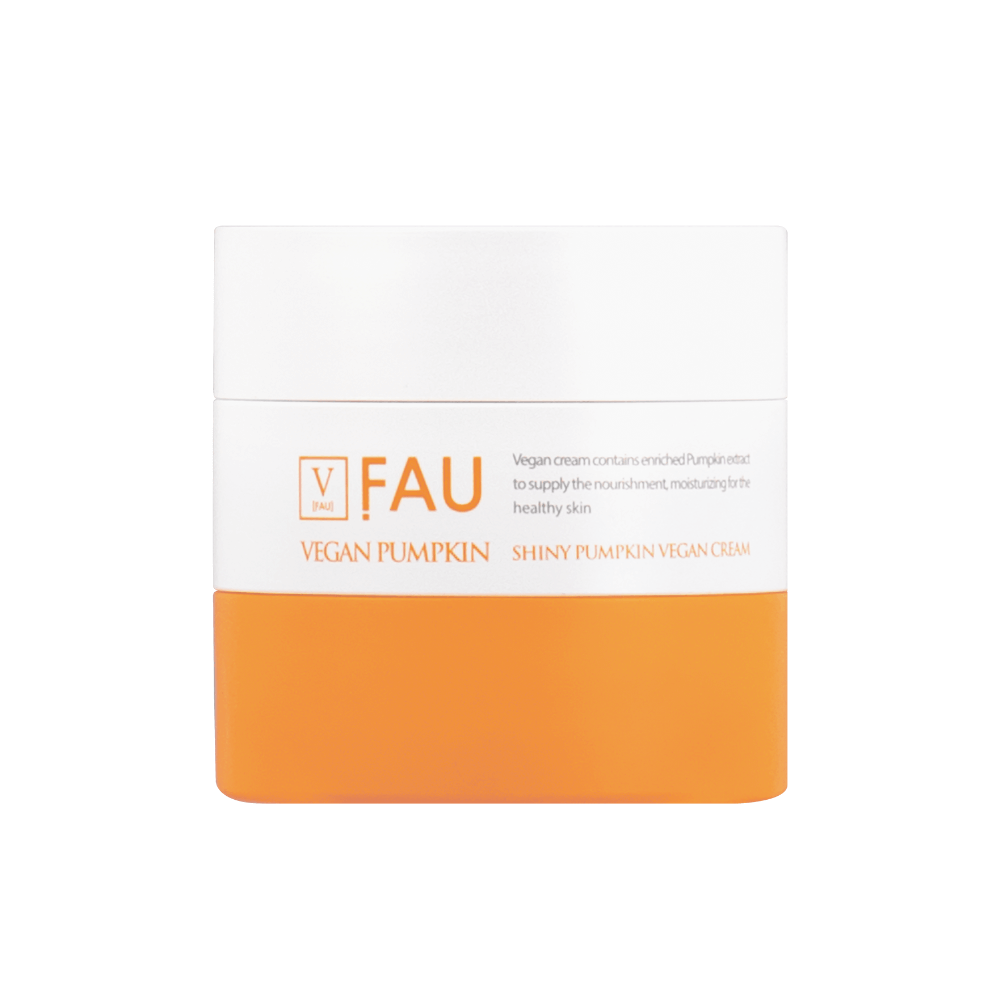 SHINY PUMKIN VEGAN CREAM <br>Professionelle, perfektionierende 24H Gesichtspflege mit 78% Kürbisschalen Extrakt & 5 aufbauenden Vitaminen-Shishi Cherie