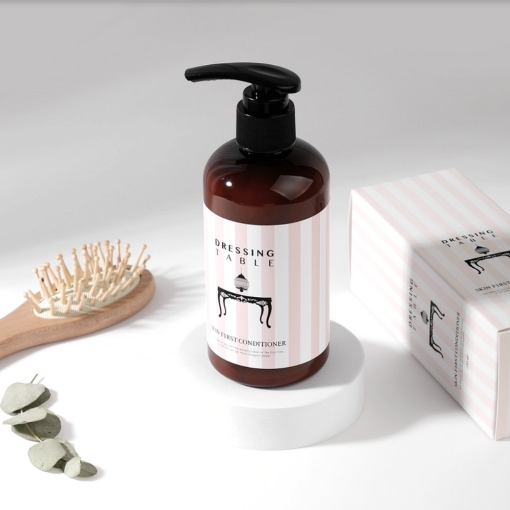 SKIN-FIRST CONDITIONER <br>Schwereloser Detox & Volumen Conditioner mit Hinoki Zypresse, Grünem Tee & Panthenol-Shishi Cherie