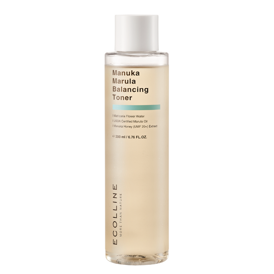 MANUKA MARULA BALANCING TONER <br> Ausgleichender Anti-Aging Gesichtstoner mit Marula Öl & Manuka Honig
