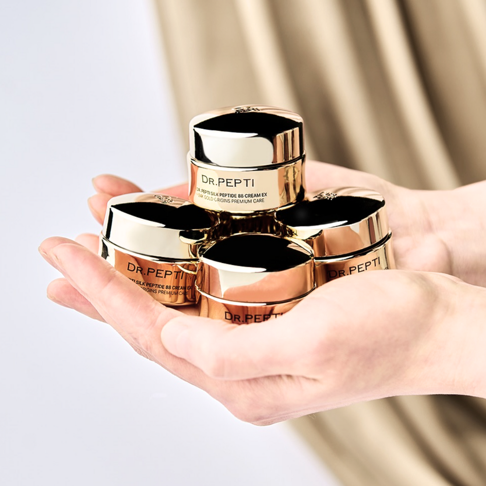 Mini Silk Peptide 88 Cream Ex - Perfektionierende Gesichtspflege mit 24K Gold, Seidenprotein & patentiertem Volufiline™ Wirkstoffkomplex_2