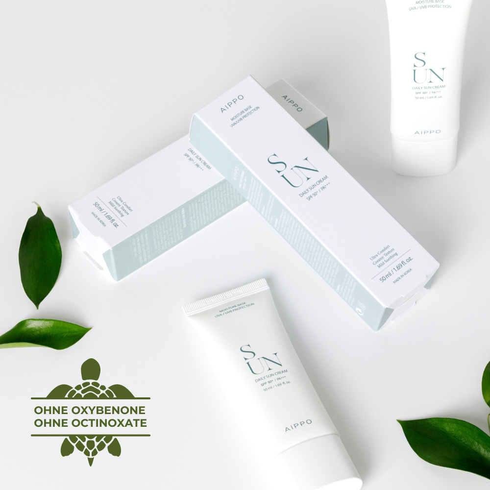 DAILY SUN CREAM SPF50+/PA+++ <br> Ultraleichter Sonnenschutz mit Hyaluronsäure, Allantoin & Panthenol (Lifting-Textur mit Weichzeichner-Effekt)-Shishi Cherie
