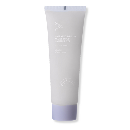 MORNING DRIZZLE WATERDROP MOISTURIZER<br>Ölfreie, ausgleichende 24H Gesichtspflege mit Reisferment, Squalan, Kollagen & 3-Beeren-Komplex (sensibilisierte / feuchtigkeitsarme Haut)