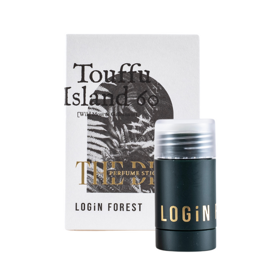 TOUFFU ISLAND PERFUME STICK <br>Creme-Parfüm mit 100% natürlichen pflanzlichen Duftstoffen (Wildes Moos, Galbanum & Moringa Duft)