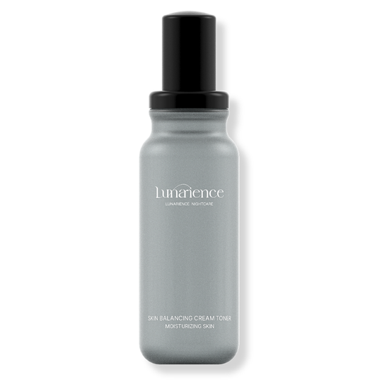 SKIN BALANCING CREAM TONER | Multiaktiver Anti-Aging Cream-Toner für die Nacht mit patentiertem Luna-17™ Wirkstoffkomplex (Feuchtigkeit, Festigkeit und Faltenreduktion)