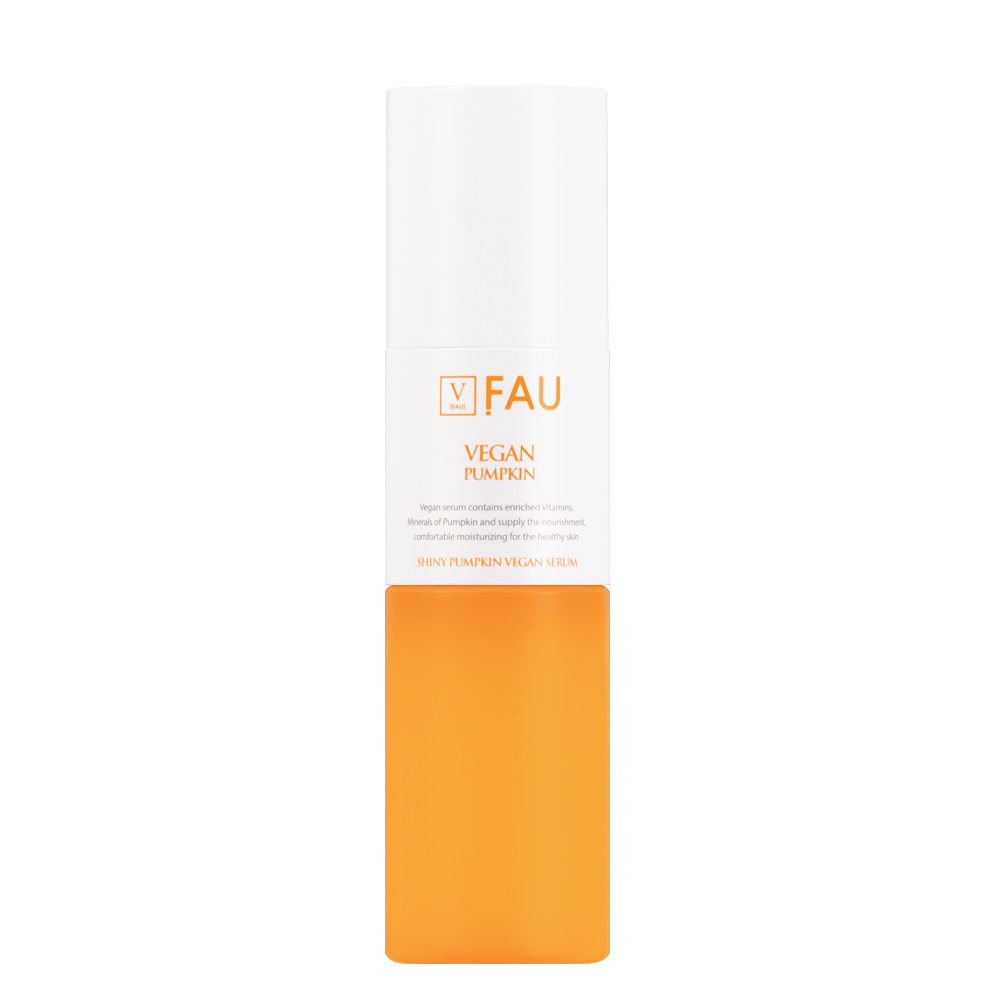 SHINY PUMKIN VEGAN SERUM <br> Professionelles Serum mit Stammzellen aus der Kürbispflanze, Nano-Hyaluronsäure, Erbsenprotein, Niacinamid & EGF-Shishi Cherie