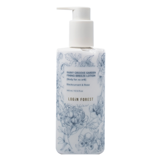 FINING BREEZE BODY LOTION <br> Hautverfeinernde Body Lotion mit Rosenöl, Bambus Hydrolat, AHA, BHA & PHA (Rosen, Blaubeeren & Amber Duft)