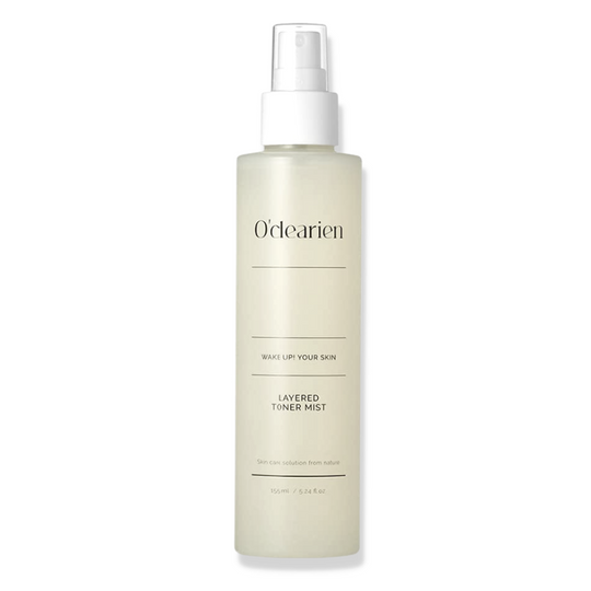 LAYERED TONER MIST <br>Spray Essenz-Toner mit Squalan, Hyaluronsäure & Extrakten aus Akebie und Centella Asiatica