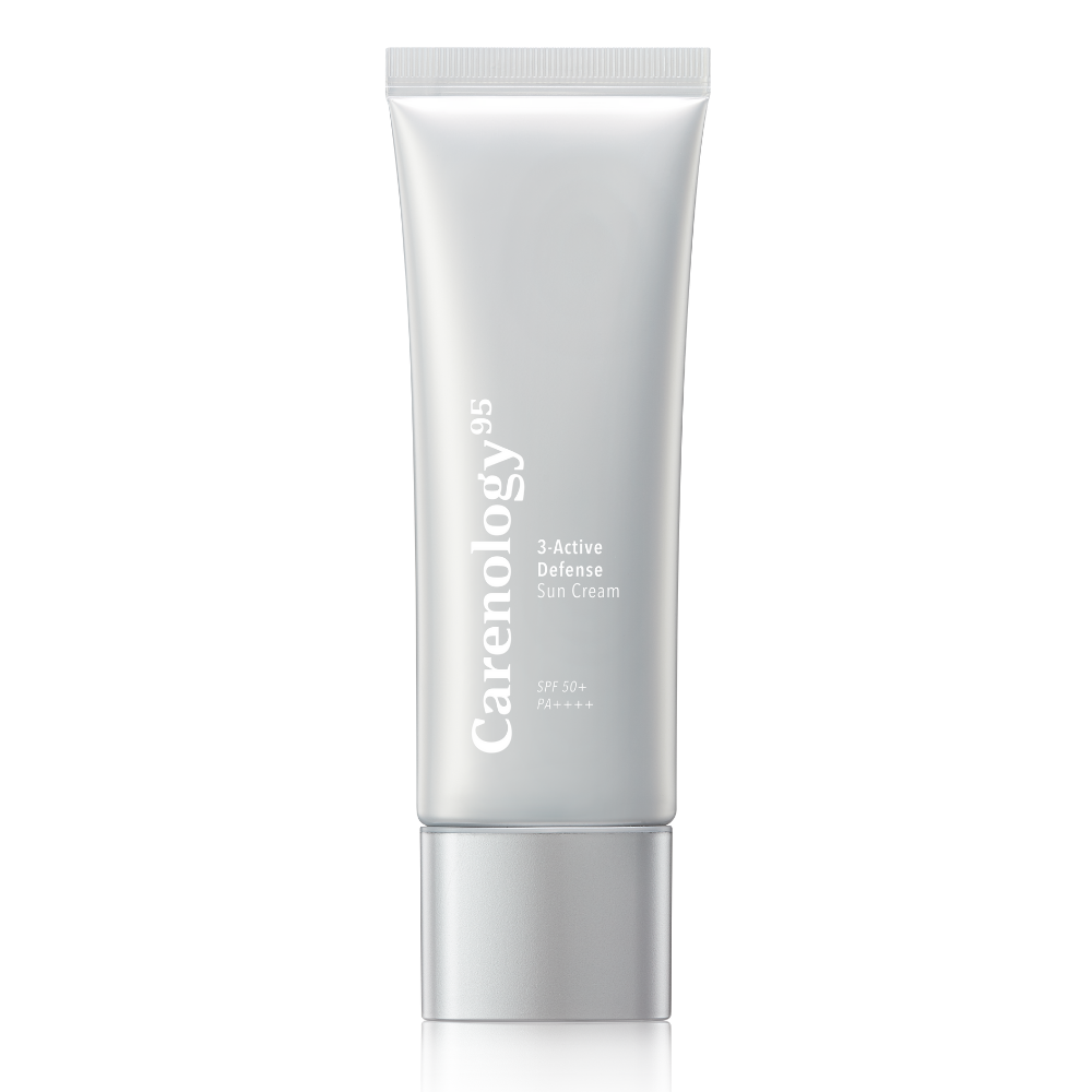 3-ACTIVE DEFENSE SUN CREAM SPF50+/PA++++ | 3-fach aktiver Anti-Aging Sonnenschutz (hypoallergene Formel & ultraleichte Lotion-Textur)_SHISHI CHÉRIE_1