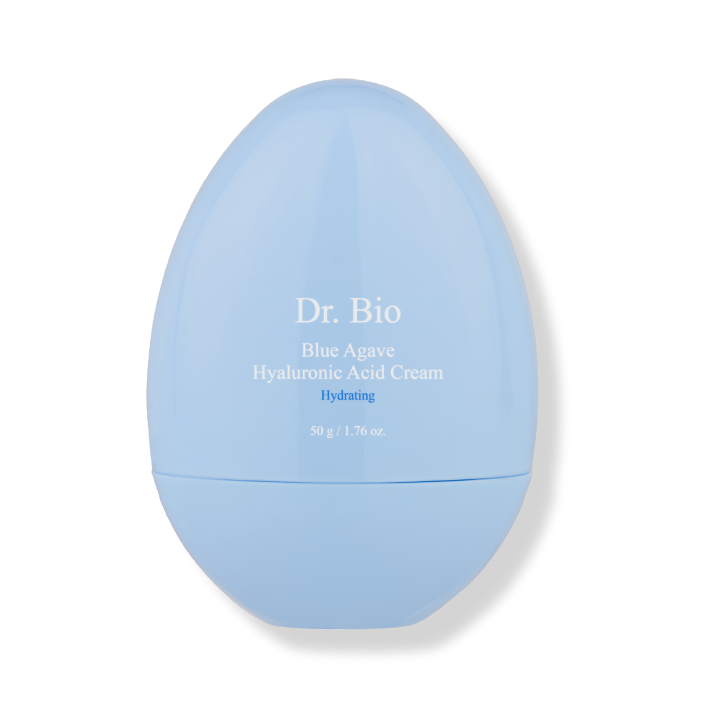 BLUE AGAVE HYALURONIC ACID CREAM - Probiotische aufpolstende 24H Gesichtspflege mit patentiertem DermaBiome™ Komplex, Extrakt aus Blauem Agave & Ceramide NP_Shishi Chérie 1