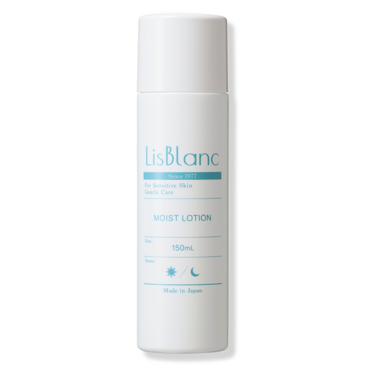 MOIST LOTION <br>Anti-Aging Essenz-Toner mit 3 Arten von pflanzlichem Retinol, Multi-Hyaluron & japanischen Heilpflanzen (sensible, gereizte, unruhige und/oder Rosacea Haut)