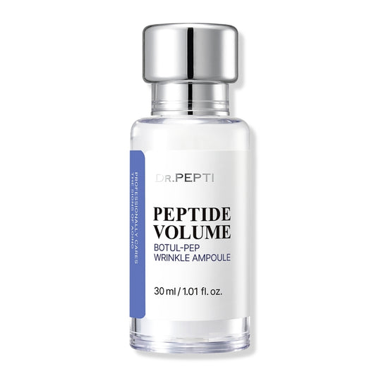 PEPTIDE VOLUME BOTUL-PEP WRINKLE AMPOULE <br>Hochwirksames Ampoule-Serum zur Faltenreduktion mit Botul-Pep™ Technologie, Bakuchiol & Ceramide NP (professionelle Formel mit Sofort- & Langzeitwirkung)