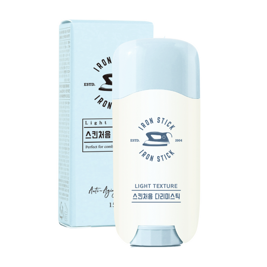 IRON STICK LIGHT TEXTURE <br>Faltenauffüller bei Mimikfältchen, Elastizitätsverlust & Rötungen mit 5 wertvollen Ölen & Glutathione (schwerelose Textur für alle Hauttypen)
