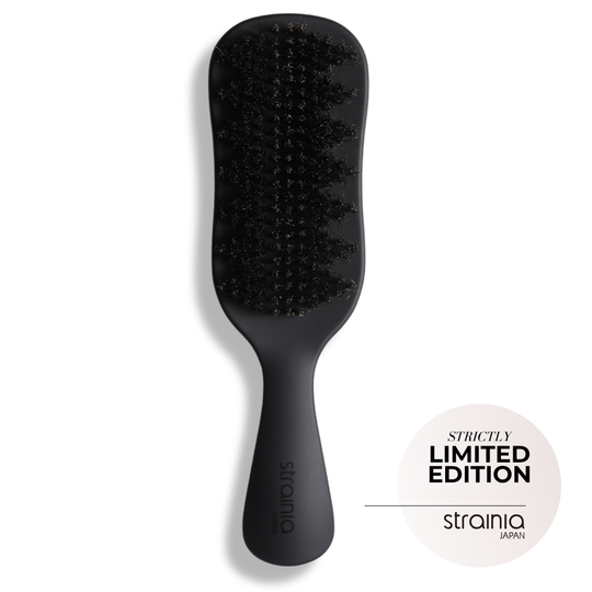 CARE STRAIGHT BRUSH <br>Handgefertigte glättende & pflegende Haarbürste für Salon Blow Dry Looks mit oder ohne Hitzezufuhr (streng limitierte Auflage)