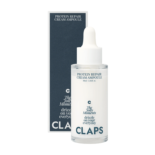PROTEIN REPAIR CREAM AMPOULE <br> Tiefenwirksames Ampoule-Serum mit Protein Extrakt, pflanzlichem Kollagen & Sojabohnen Ferment (trockene, beanspruchte und/oder Rosacea Haut)