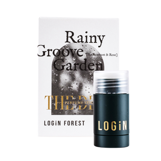 RAINY GROOVE GARDEN PERFUME STICK <br> Creme-Parfüm mit 100% natürlichen pflanzlichen Duftstoffen (Rosen, Blaubeeren & Amber Duft)